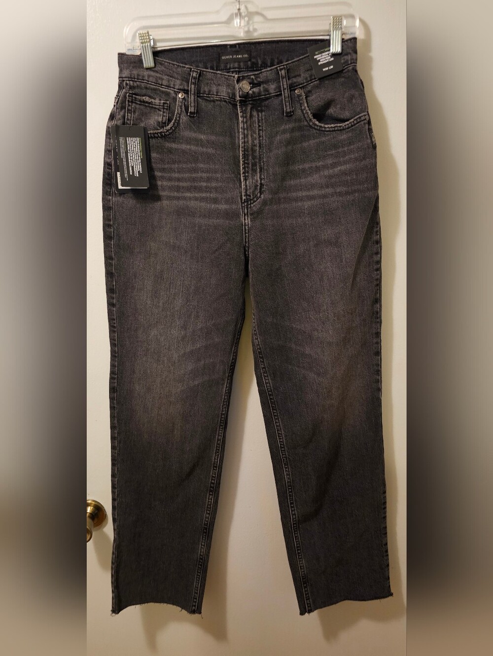 Silver Jeans Co. Women's Highly Desirable Universal Fit High Rise Straight Sz 29